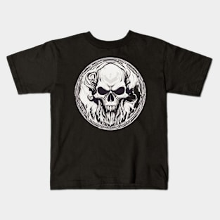 Terrifying skull Kids T-Shirt